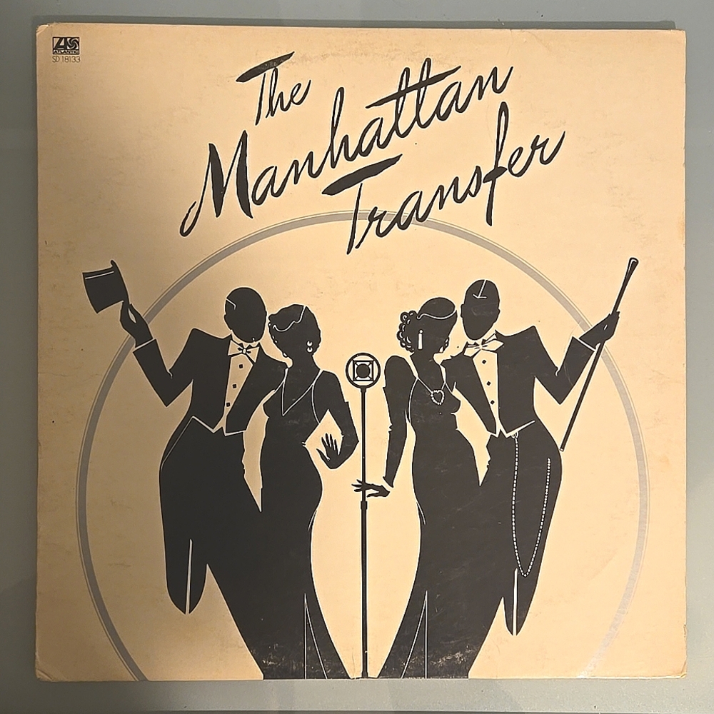 Vintage The Manhattan Transfer Self Titled Vinyl Record Album 1975